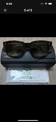 Brand New Authentic Dita Sunglasses AUDER DTS129-55-02AF TRT GUN Frame+CASE