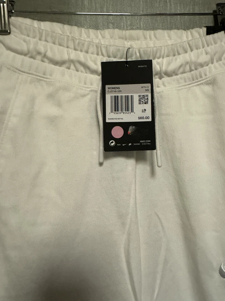 NUEVO JERSEY CAPRIS MUJER NIKE SPORTSWEAR #CJ3748-100 BLANCO XS Ver Descripción Foto 3 de 4