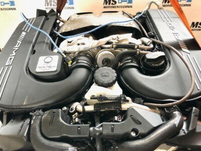 Mercedes Benz W205 S205 C63 AMG Engine 177980 476 HP Complete | eBay