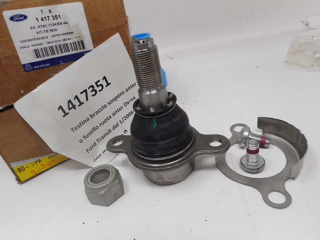 LCP Front Lower Ball Joint Kit For Ford Transit 2000-2014 – With Heat Shield & Bolt Kit – QSJ3491S 1417351