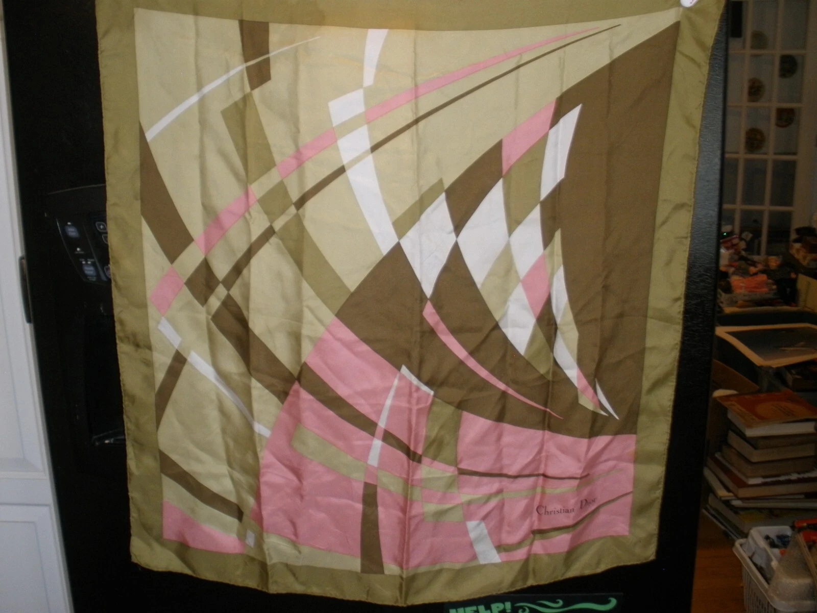 Foulard femme vintage Christian Dior 30