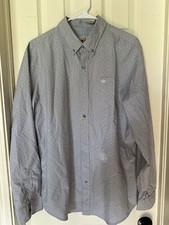 Dockers Men  s Gray Classic Fit Large Dress Shirt