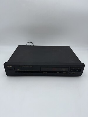 Vintage TEAC PD-75 Compact Disc Player Tested P&R Read