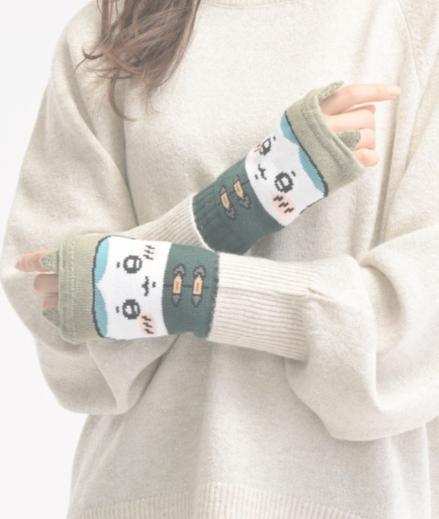【ポン酢】rurumu: multi stripe arm warmer ポン酢】rurumu: multi stripe arm warmer ポン酢】rurumu