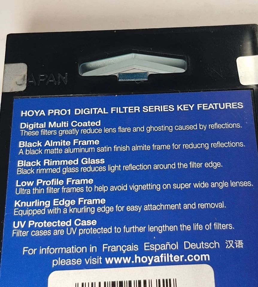 Hoya Pro1 Digital H MC 55mm ND8 NDX8 ND-8 Lens Filter Neutral Density ND 8 55 mm - Image 4 of 4