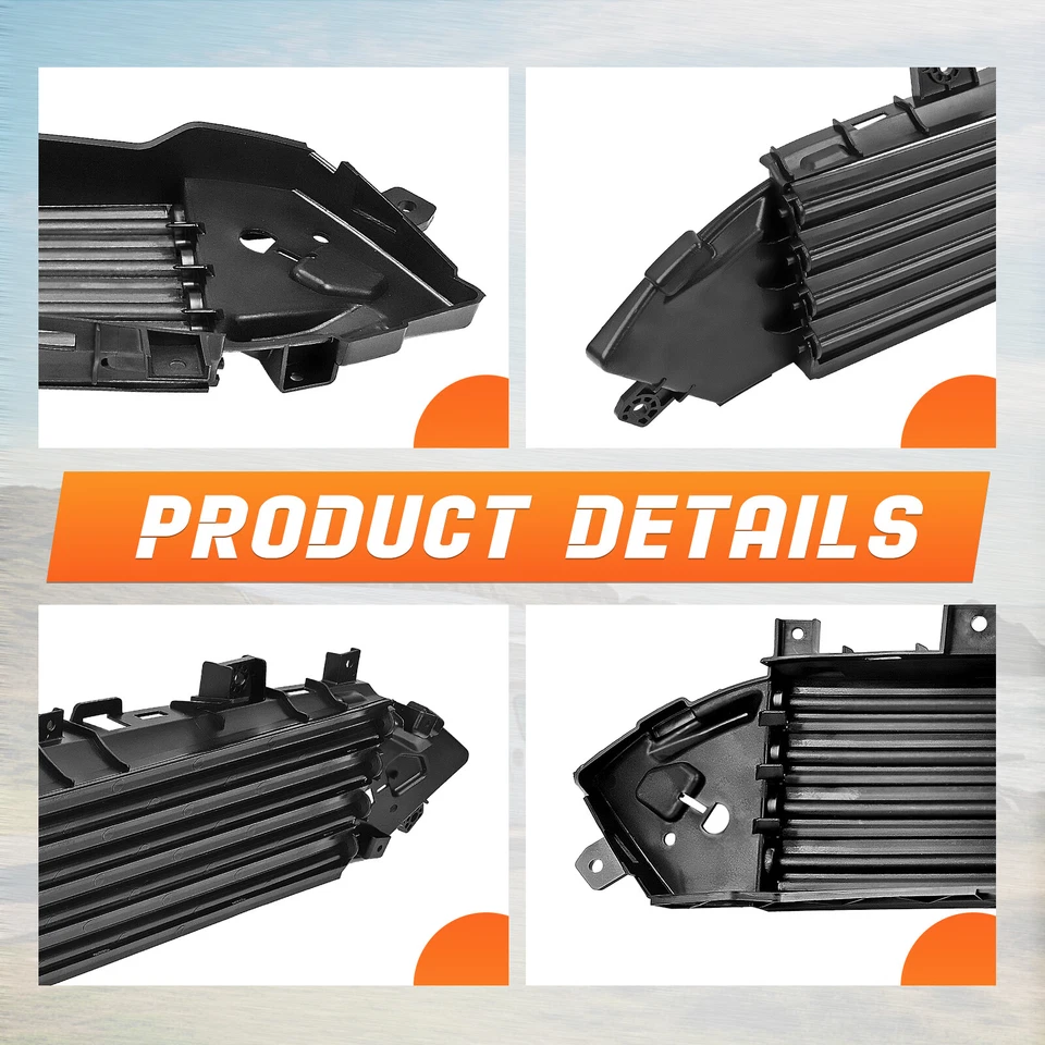 Active Grille Shutter with motor for 19-21 Chrysler Pacifica Voyager 68438679AC - Image 2 of 4