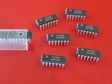 LMT324N Low Power Quad Operational Amplifiers Amp 14 Pin Dip IC ( 10 pcs ) NEW