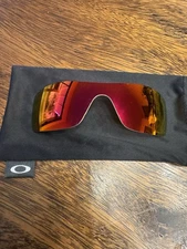 Authentic Oakley Batwolf PrizmP Red Replacement Lens OO9101 Minor Scratches READ