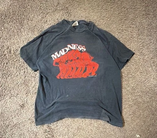 Madness North American Tour Concert T-Shirt 1980s vintage concert t-shirt, vintage, single stitch, B+ condition