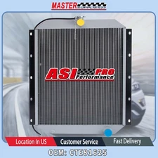 Aluminum Radiator For GMC Detroit Diesel 671 471 # CTE81625