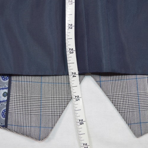 Skopes Men's Graves Grey and Blue Check Smart Waistcoat Brand New Size 36R - Picture 11 of 14