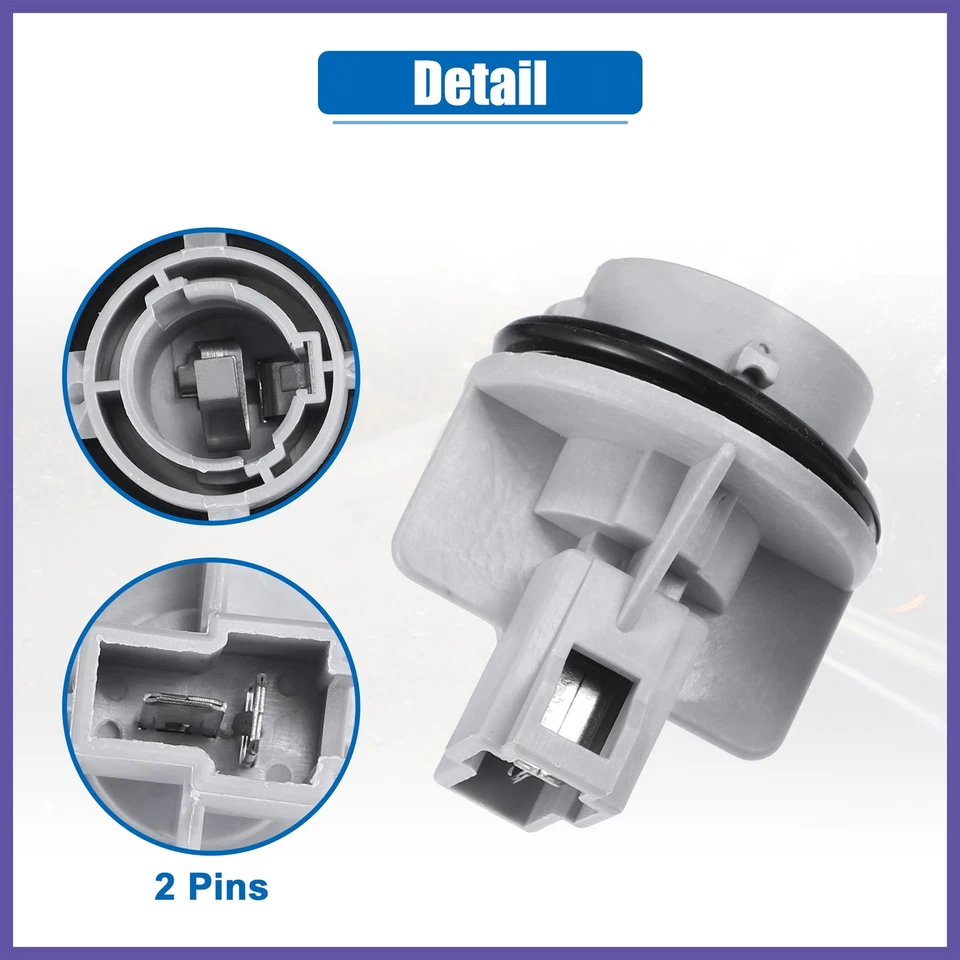 Enchufe de luz de señal de giro frontal 2 piezas No.33305SH3A01 para Acura Integra 88-93 Foto 4 de 4