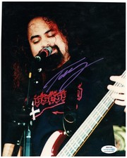Tony Campos Signed Autographed 8x10 Static-X Bass Player Photo Fear Factory ACOA