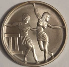 New Listing♊️ 1983 Vintage TENTEX Gemini - Sign Of The Zodiac - 1oz .999 FINE SILVER Round