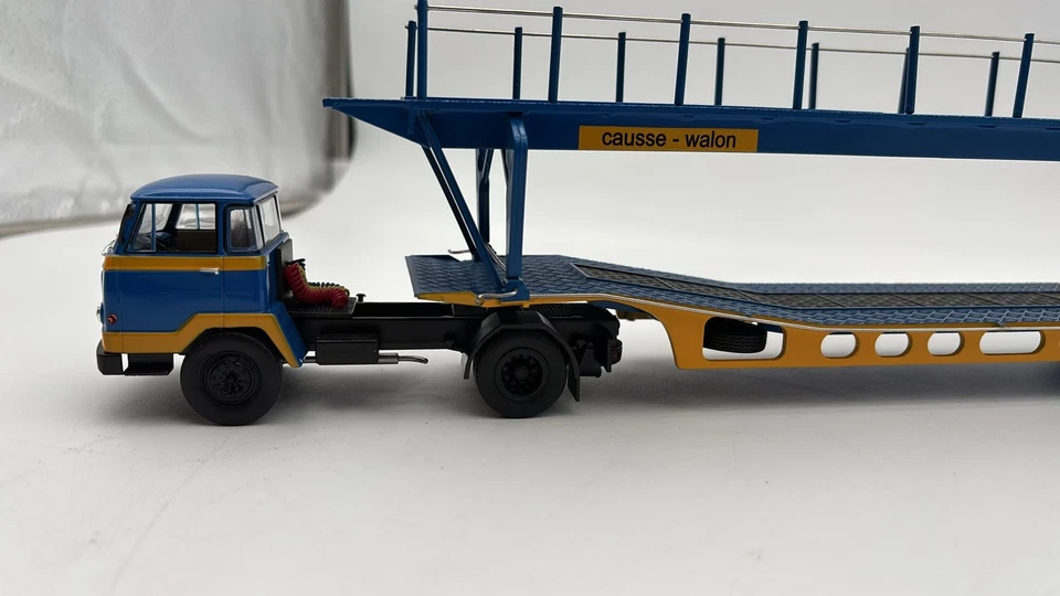  IXO1211 Ixo Camion porta-auto Unic Auteil 1/43 - Immagine 4 di 4