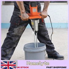 For Mortar Concrete Joints Hand Held Adjustable Speed Double-rod Mixer 1800W NEW
