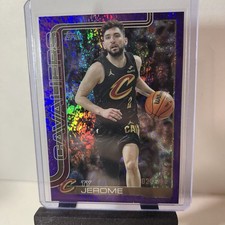 2025-26 Topps #83 Ty Jerome Purple Foil /250 Cavaliers