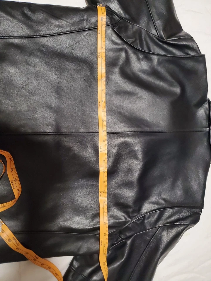 Vintage Biker Jacket Men's Extra Tall - Image 3 of 4