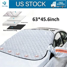 Car Windshield Cover Protector Winter Snow Ice Rain Dust Frost Guard Sun Shade