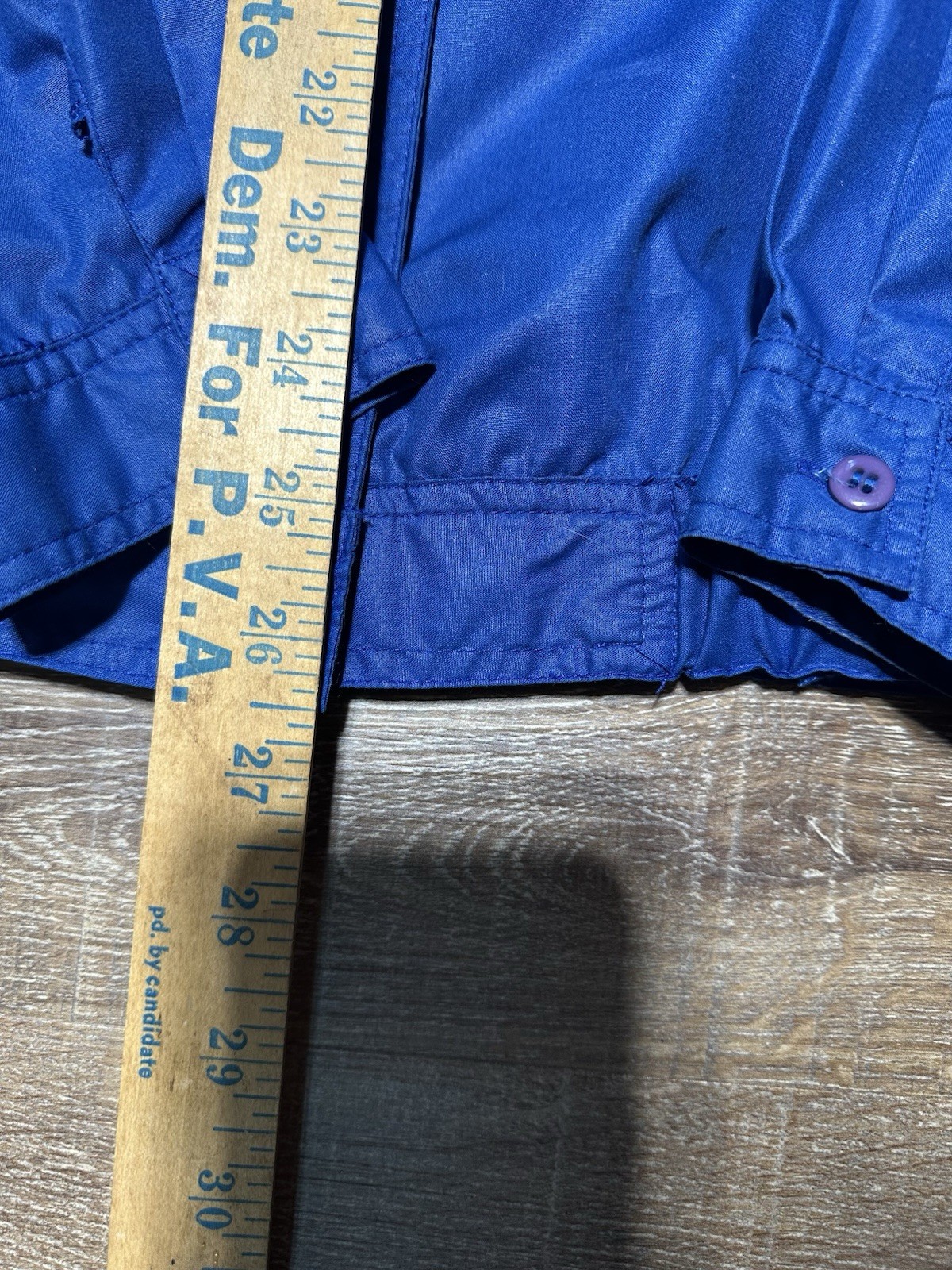 80s rare Vintage women's LACOSTE blue lightweight bomber jacket retro sportswear thumbnail 18