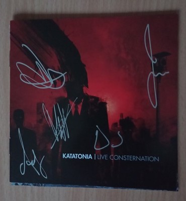 Katatonia - Live Consternation - SIGNED - CD/DVD - 2007 - Super Jewel Case 