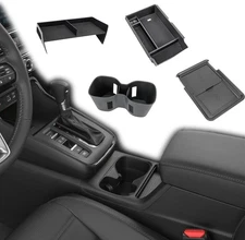 4 PCS Honda CRV 2023-2026 Center Console Organizer Set | Armrest Tray & Storage