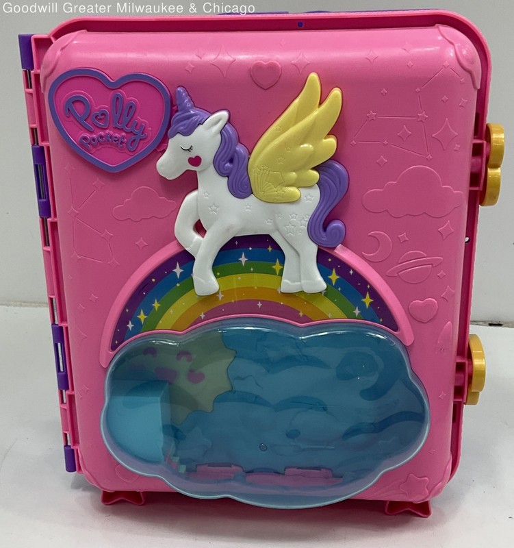Polly Pocket Pollyville Resort Roll Away Playset