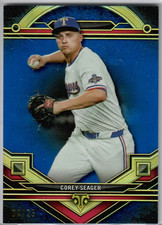 Corey Seager 2024 Topps Triple Threads Sapphire 4/25 Texas Rangers
