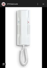 STR Audio-Haustelefon, HT 2003/2 weiss - Neu