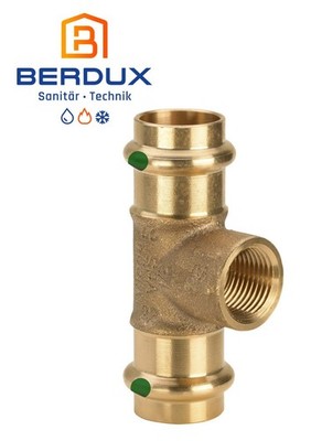 Viega Pressfitting T-Stück IG 22x1/2''x22mm 1 Stück Sanpress Wasser / Heizung NEU