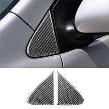 2x Carbon Fiber Interior A-pillow Corner Cover Trim For Toyota Corolla 06-2012