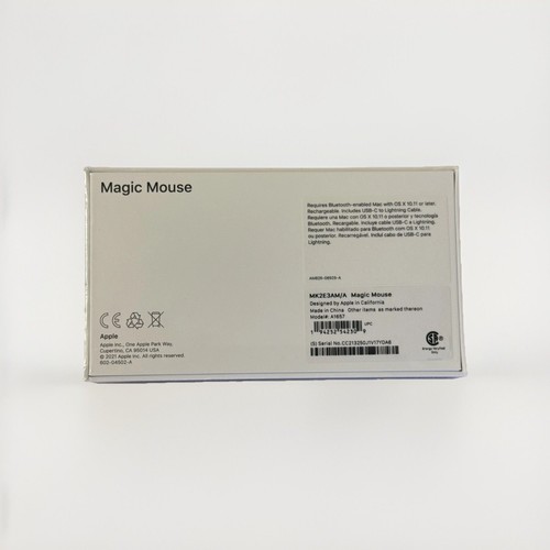 Apple Magic Mouse Wireless Bluetooth USB-C (New - Sealed in Original Packaging) - Picture 3 of 6