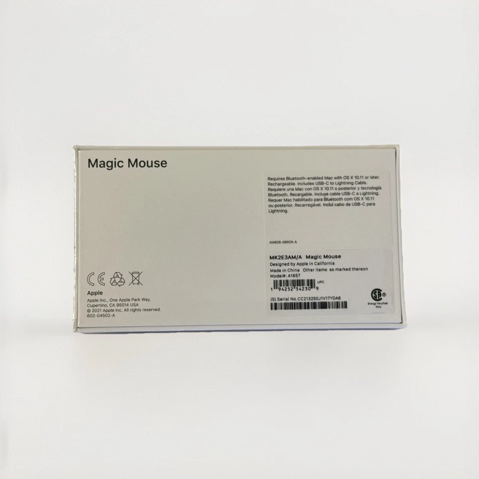 Apple Magic Mouse Wireless Bluetooth USB-C (New - Sealed in Original Packaging) - Image 3 of 4