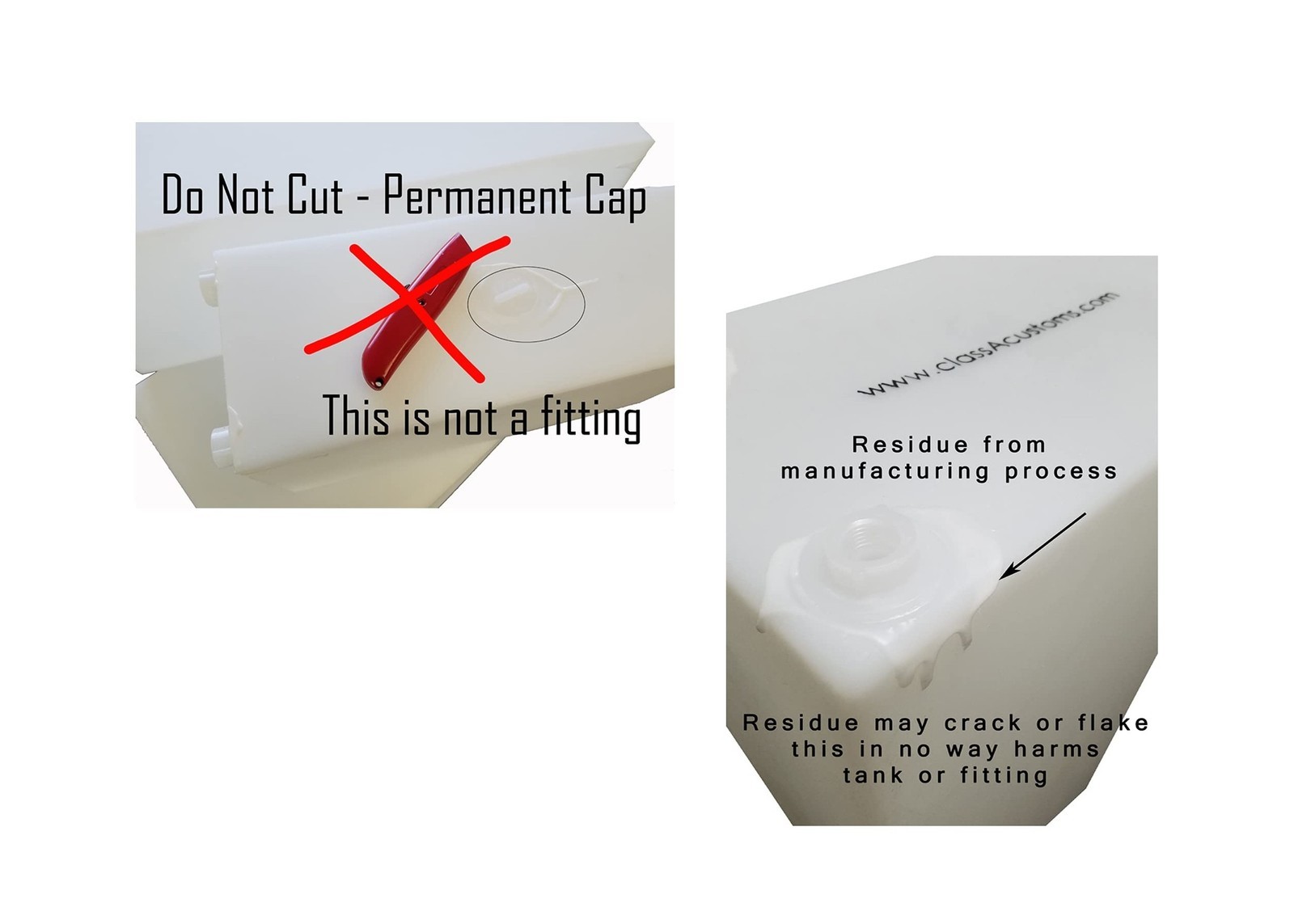 30 Gallon RV Water Tank, for Fresh Gray Water, T-3000