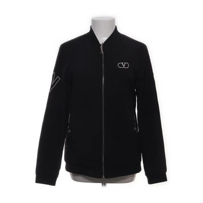 Jingpin, Bomberjacke, Damen, Größe: 2XL, Schwarz/Weiß #6l6