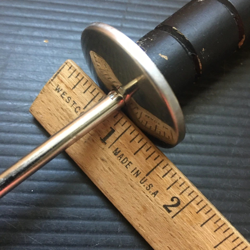 老式 70 年代日本长柄刀生鱼片/寿司切割/切片 20 — 第 4/4 张图片