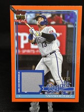 2026 Topps Series 1 - Salvador Perez - Game Used Relic Orange /25 KC Royals 