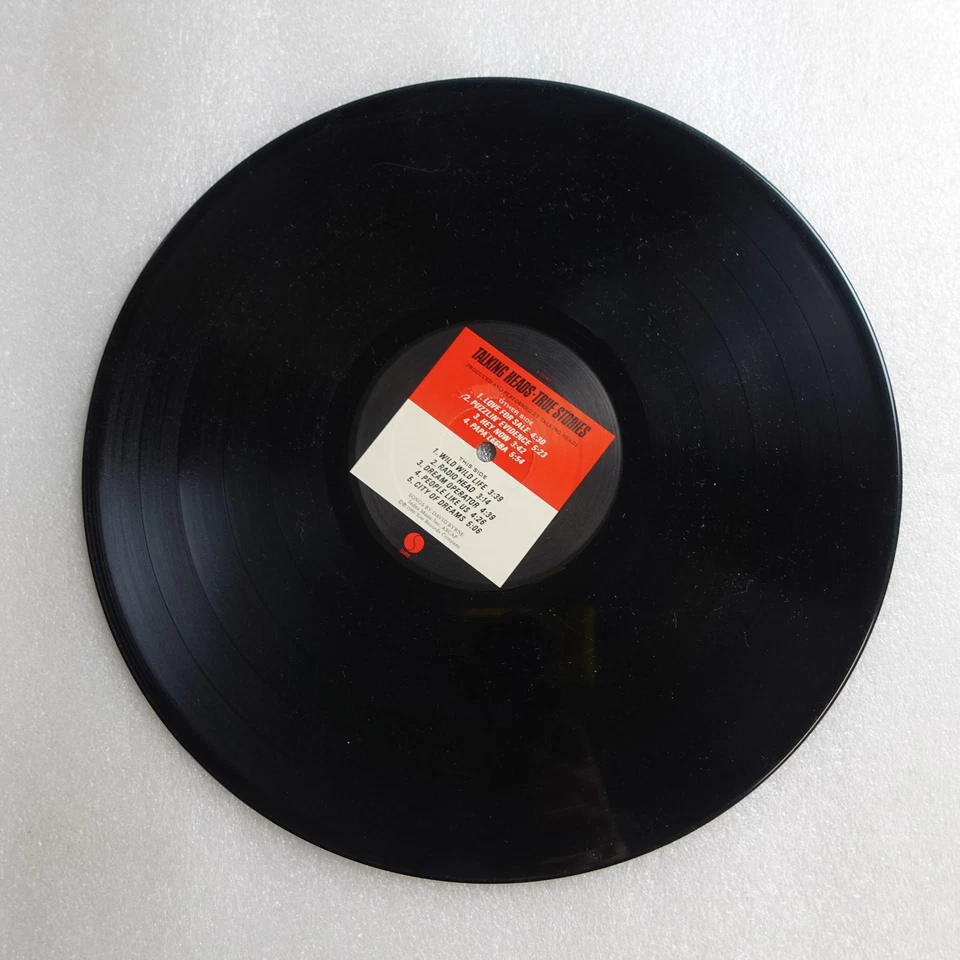 Talking Heads True Stories LP Vinyl Album Record Electronic Rock - Image 4 of 4