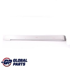 Mercedes Vito W639 Schiene Trim hinten rechts Schiebet&uuml;r Panel Brillant Silber