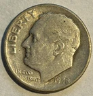 1948 d Roosevelt dime - 90% Silver