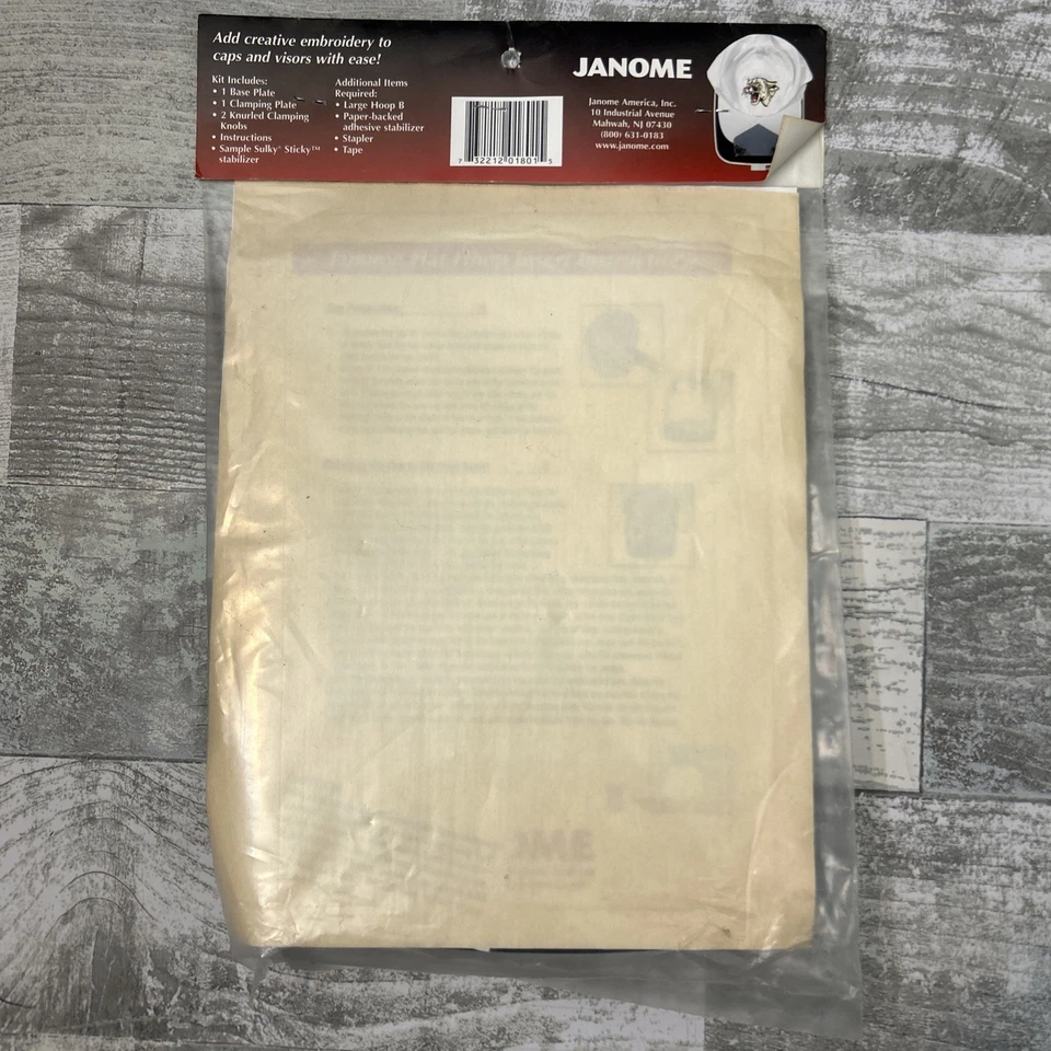 Janome Hat Hoop Insert for Janome Embroidery Machines Hat Embroidery Hoop - Image 2 of 4