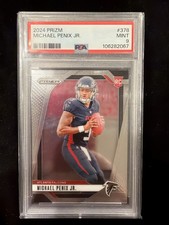 2024 Prizm Michael Penix Jr RC PSA 9 #378 Rookie Atlanta Falcons