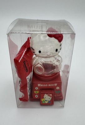 Vintage 1995 Sanrio Hello Kitty Süßigkeitenspender Sammlerstück Kaugummiautomat