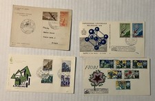 4 San Marino covers 1940s-1960s [y10632]