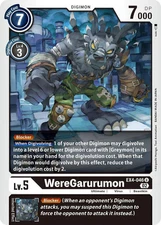 WereGarurumon EX4-046 U Alternative Being Booster Digimon TCG