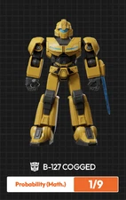 Blokees Transformers Galaxy Version 07 ONE Mini Model B-127 Cogged 1/9