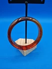 Bakelite Bracelet Art Deco Root Beer Translucent Brown Spacer Vintage Jewelry
