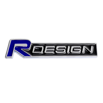 Volvo R design replaces grille badge metal sticker C30 S40 V50 S60 XC60 C70 XC90