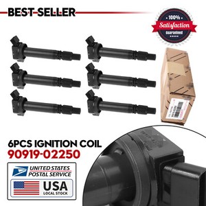 TOYOTA PARTS IGNITION COIL 90919-02250 DENSO 673-1309 OEM 9091902250 90919-A2005 TOYOTA PARTS IGNITION COIL 90919-02250 DENSO 673-1309 OEM 9091902250 90919-A2005