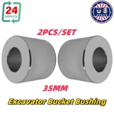 35mm Excavator Bucket Bushing 2PC For John Deere Kubota Takeuchi Bosses Cat